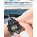 Lokmat MK22 1.21 inch FSTN LCD Screen 50m Waterproof Smart Watch, Support Information Reminder / Remote Camera / Sport Record(Blue)