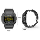 Lokmat MK22 1.21 inch FSTN LCD Screen 50m Waterproof Smart Watch, Support Information Reminder / Remote Camera / Sport Record(Orange)