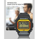 Lokmat MK22 1.21 inch FSTN LCD Screen 50m Waterproof Smart Watch, Support Information Reminder / Remote Camera / Sport Record(Blue)