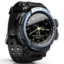 Lokmat MK28 1.4 inch FSTN Screen IP68 Waterproof Smart Watch, Support Information Reminder / Remote Camera / Sport Record(Blue)