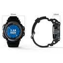 Lokmat MK28 1.4 inch FSTN Screen IP68 Waterproof Smart Watch, Support Information Reminder / Remote Camera / Sport Record(Green)