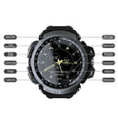 Lokmat MK28 1.4 inch FSTN Screen IP68 Waterproof Smart Watch, Support Information Reminder / Remote Camera / Sport Record(Blue)