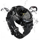 Lokmat MK28 1.4 inch FSTN Screen IP68 Waterproof Smart Watch, Support Information Reminder / Remote Camera / Sport Record(Green)