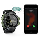Lokmat MK28 1.4 inch FSTN Screen IP68 Waterproof Smart Watch, Support Information Reminder / Remote Camera / Sport Record(Black)