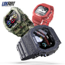 Lokmat OCEAN 1.14 inch TFT Touch Screen IP68 Waterproof Smart Watch, Support Information Reminder / Sleep Monitor / Sport Record(Denim Blue)
