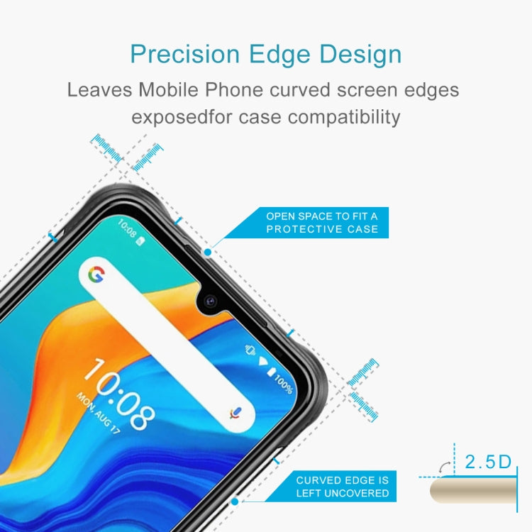 For UMIDIGI BISON / Bison Pro 10 PCS 0.26mm 9H 2.5D Tempered Glass Film