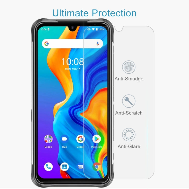 For UMIDIGI BISON / Bison Pro 10 PCS 0.26mm 9H 2.5D Tempered Glass Film