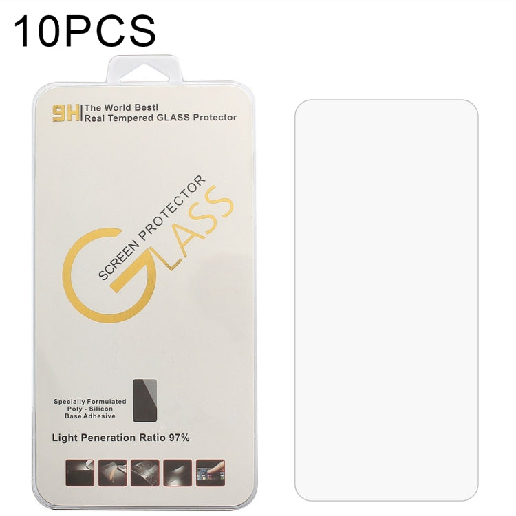 For Ulefone Armor 10 5G 10 PCS 0.26mm 9H 2.5D Tempered Glass Film
