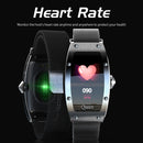 Lokmat QUEEN 1.14 inch TFT Screen IP67 Waterproof Smart Watch, Support Sleep Monitor / Heart Rate Monitor / Female Health Monitor, Style:Steel Strap(Gold)
