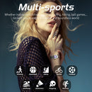 Lokmat QUEEN 1.14 inch TFT Screen IP67 Waterproof Smart Watch, Support Sleep Monitor / Heart Rate Monitor / Female Health Monitor, Style:Steel Strap(Gold)