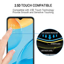 For OPPO A15s Full Glue Full Screen Tempered Glass Film