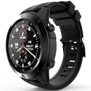 Lokmat TK04 1.3 inch IPS Touch Screen IP67 Waterproof Smart Watch, Support Sleep Bluetooth Call & Music Play / Heart Rate Monitor / Blood Pressure Monitor(Black)