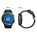 Lokmat TK04 1.3 inch IPS Touch Screen IP67 Waterproof Smart Watch, Support Sleep Bluetooth Call & Music Play / Heart Rate Monitor / Blood Pressure Monitor(Black)
