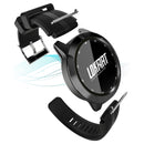 Lokmat TK04 1.3 inch IPS Touch Screen IP67 Waterproof Smart Watch, Support Sleep Bluetooth Call & Music Play / Heart Rate Monitor / Blood Pressure Monitor(Black)
