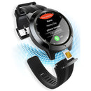 Lokmat TK04 1.3 inch IPS Touch Screen IP67 Waterproof Smart Watch, Support Sleep Bluetooth Call & Music Play / Heart Rate Monitor / Blood Pressure Monitor(Black)
