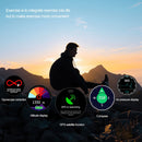 Lokmat TK05 1.3 inch IPS Touch Screen IP67 Waterproof GPS Smart Watch, Support Bluetooth Call & Music Play / Heart Rate Monitor / Blood Pressure Monitor(Black)
