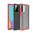 For Samsung Galaxy A52 5G / 4G Four-corner Shockproof TPU + PC Protective Case(Red)