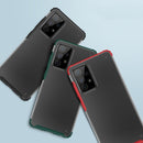 For Samsung Galaxy A52 5G / 4G Four-corner Shockproof TPU + PC Protective Case(Red)