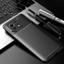 For Xiaomi Mi 11 Carbon Fiber Texture Shockproof TPU Case(Black)