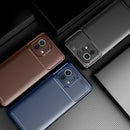 For Xiaomi Mi 11 Carbon Fiber Texture Shockproof TPU Case(Black)