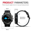 Lokmat ZEUS 1.28 inch TFT LCD Screen IP68 Waterproof Smart Watch, Support Sleep Monitor / Heart Rate Monitor / Blood Pressure Monitor(Silver)