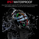 Lokmat ZEUS 1.28 inch TFT LCD Screen IP68 Waterproof Smart Watch, Support Sleep Monitor / Heart Rate Monitor / Blood Pressure Monitor(Black)
