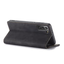 For Samsung Galaxy S21 5G CaseMe 013 Multifunctional Horizontal Flip Leather Case with Holder & Card Slot & Wallet(Black)