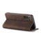 For Samsung Galaxy S21 5G CaseMe 013 Multifunctional Horizontal Flip Leather Case with Holder & Card Slot & Wallet(Coffee)