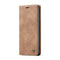 For Samsung Galaxy S21+ 5G CaseMe 013 Multifunctional Horizontal Flip Leather Case with Holder & Card Slot & Wallet(Brown)
