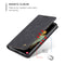 For Samsung Galaxy S21 Ultra 5G CaseMe 013 Multifunctional Horizontal Flip Leather Case with Holder & Card Slot & Wallet(Black)
