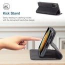 For Samsung Galaxy S21 Ultra 5G CaseMe 013 Multifunctional Horizontal Flip Leather Case with Holder & Card Slot & Wallet(Black)