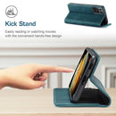 For Samsung Galaxy S21 Ultra 5G CaseMe 013 Multifunctional Horizontal Flip Leather Case with Holder & Card Slot & Wallet(Blue)