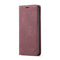 For Samsung Galaxy S21 Ultra 5G CaseMe 013 Multifunctional Horizontal Flip Leather Case with Holder & Card Slot & Wallet(Wine Red)