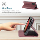 For Samsung Galaxy S21 Ultra 5G CaseMe 013 Multifunctional Horizontal Flip Leather Case with Holder & Card Slot & Wallet(Wine Red)
