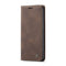 For Samsung Galaxy S21 Ultra 5G CaseMe 013 Multifunctional Horizontal Flip Leather Case with Holder & Card Slot & Wallet(Coffee)