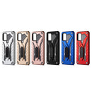 For Samsung Galaxy A02s (US Version) Shockproof TPU + PC Protective Case with Holder(Gold)