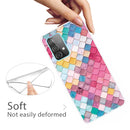 For Samsung Galaxy A72 5G / 4G Shockproof Painted Transparent TPU Protective Case(Color Quartet)