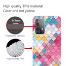 For Samsung Galaxy A72 5G / 4G Shockproof Painted Transparent TPU Protective Case(Color Quartet)