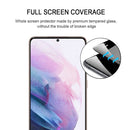 For Samsung Galaxy S21+ 5G 3D Curved Edge Full Screen Tempered Glass Film(Black)