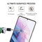 For Samsung Galaxy S21+ 5G 3D Curved Edge Full Screen Tempered Glass Film(Black)