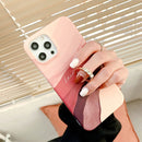 Watercolor Painting Series Half Coverage IMD Workmanship Protective Case with Ring Holder For iPhone 11 Pro Max(DX-49)