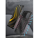 For Xiaomi Redmi Note 9S Vanguard Warrior All Inclusive Double-color Shockproof TPU + PC Protective Case with Holder(Black)