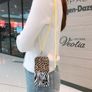 Animal Texture IMD Shockproof TPU Protective Case with Lanyard For iPhone 11 Pro Max(Zebra + Leopard)