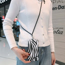 Animal Texture IMD Shockproof TPU Protective Case with Lanyard For iPhone 11 Pro Max(Zebra + Leopard)