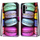 For Huawei P30 Pro Coloured Drawing Cross Texture Horizontal Flip PU Leather Case with Holder & Card Slots & Wallet & Lanyard(Colorful Cakes)