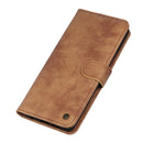 For Motorola Moto E7 (2020) Antelope Texture Magnetic Buckle Horizontal Flip PU Leather Case with Card Slots & Wallet & Holder(Brown)