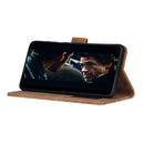 For Motorola Moto E7 (2020) Antelope Texture Magnetic Buckle Horizontal Flip PU Leather Case with Card Slots & Wallet & Holder(Brown)