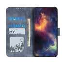 For Motorola Moto E7 (2020) Antelope Texture Magnetic Buckle Horizontal Flip PU Leather Case with Card Slots & Wallet & Holder(Blue)