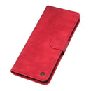 For Motorola Moto E7 (2020) Antelope Texture Magnetic Buckle Horizontal Flip PU Leather Case with Card Slots & Wallet & Holder(Red)