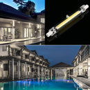 R7S 220V 13W 118mm COB LED Bulb Glass Tube Replacement Halogen Lamp Spot Light, 4000K Natural White Light